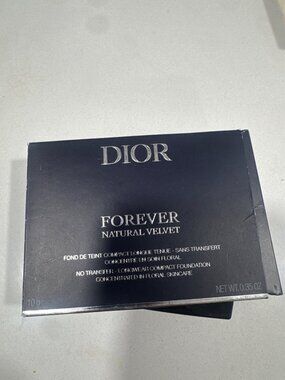 Dior Forever Natural Velvet Compact Foundation 4N Neutral 10g Longwear No Transf